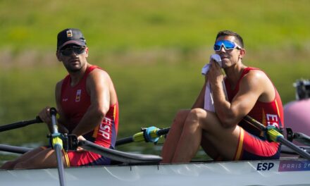 Rodrigo Conde y Aleix García se quedan fuera del podio en remo