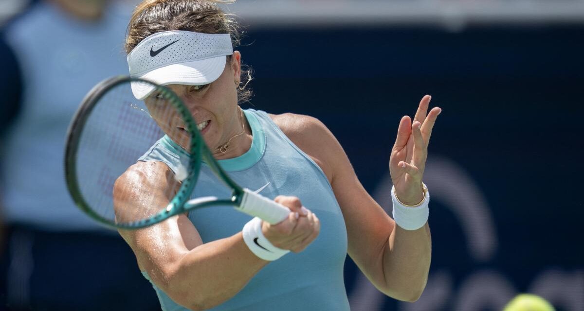 Paula Badosa se queda a las puertas de la final de Cincinnati tras 10 victorias