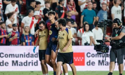 La lesión de Marc Bernal amarga el liderato del Barça