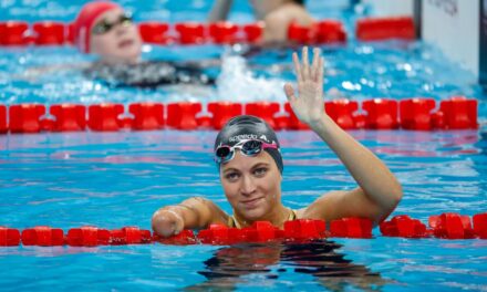 Tasy Dmytriv, de 16 años, logra el primer oro para España en los Paralímpicos