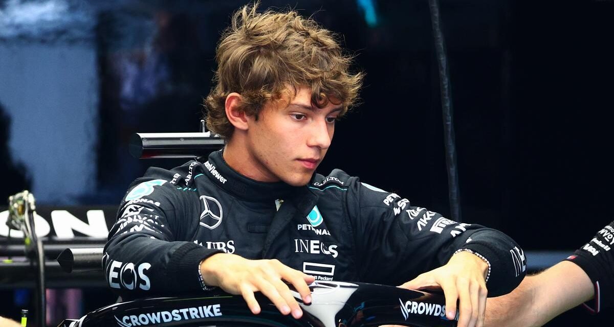Mercedes hace oficial al sustituto de Hamilton: Andrea Antonelli, el ‘nuevo Verstappen’