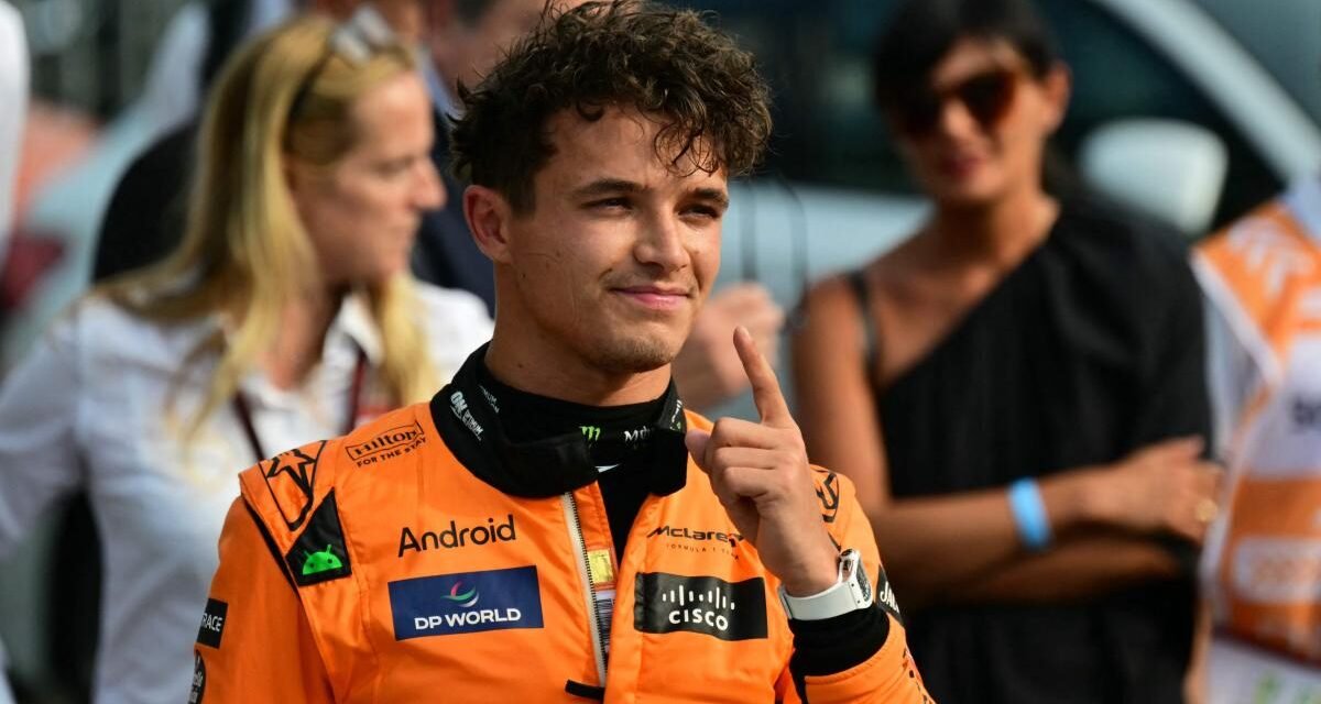 Norris vuela en el templo de velocidad y amenaza a un discreto Verstappen
