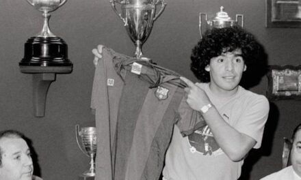 Maradona regresa al corazón de Barcelona con una exposición