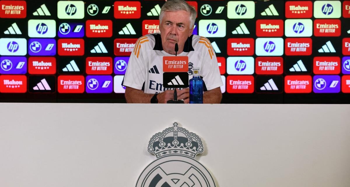 Ancelotti: “Lo que le está pasando a Vinícius no se puede soportar”