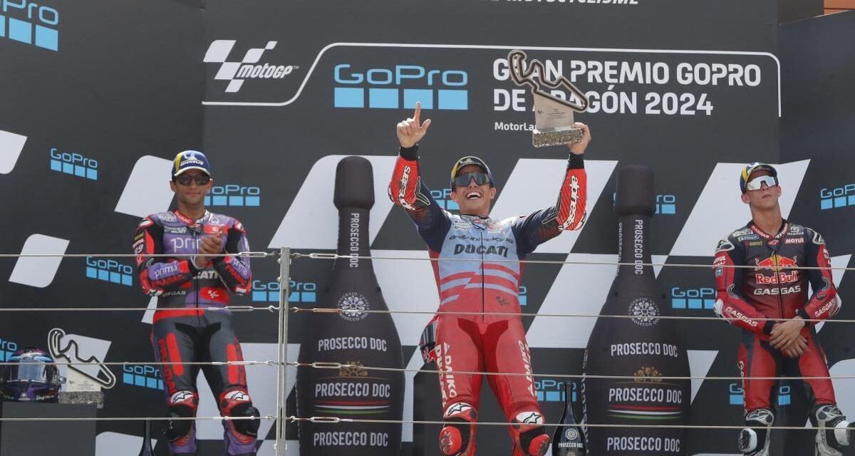 Marc Márquez, tras volver a ganar: “Esto acaba de empezar”
