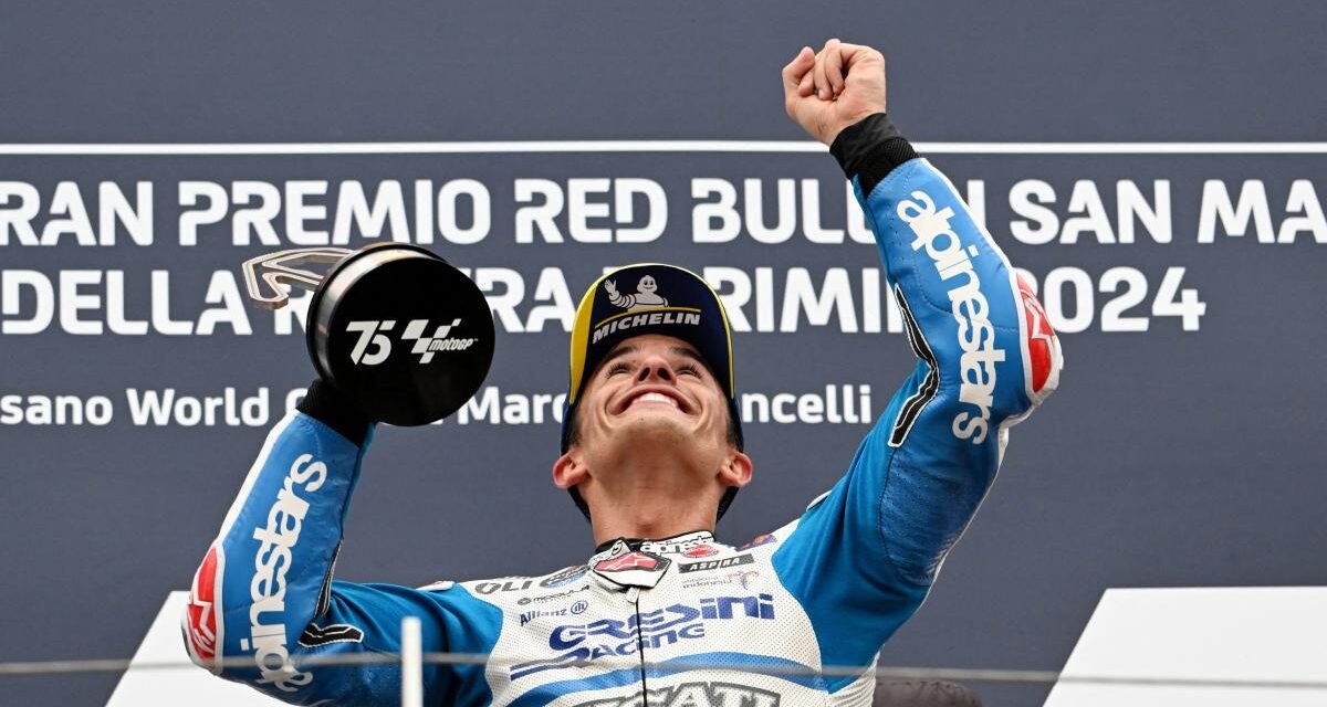 Marc Márquez da el golpe en Misano, de 9.º a la victoria, y se mete en la lucha por el Mundial