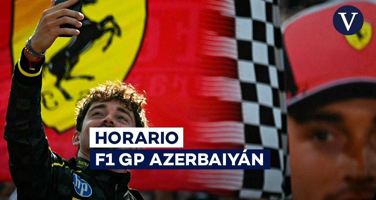 F1, GP de Azerbaiyán 2024 | Horario y dónde ver la Fórmula 1 por TV y ‘online’