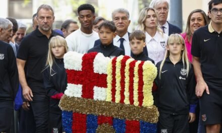 Hansi Flick y su primera Diada de Catalunya: “Quería vivir este día tan especial”