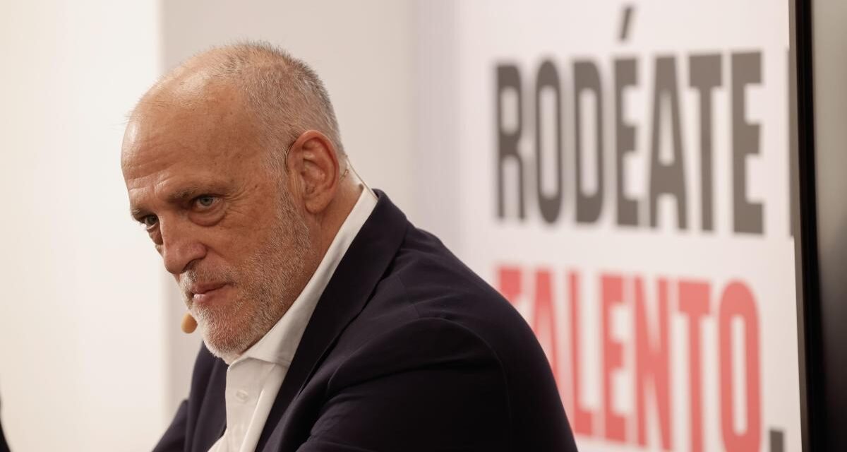 Tebas: “No creo que salga que Negreira pagó dinero a árbitros”