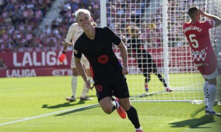 Dani Olmo, seria duda para el debut del Barça en la Champions en Mónaco