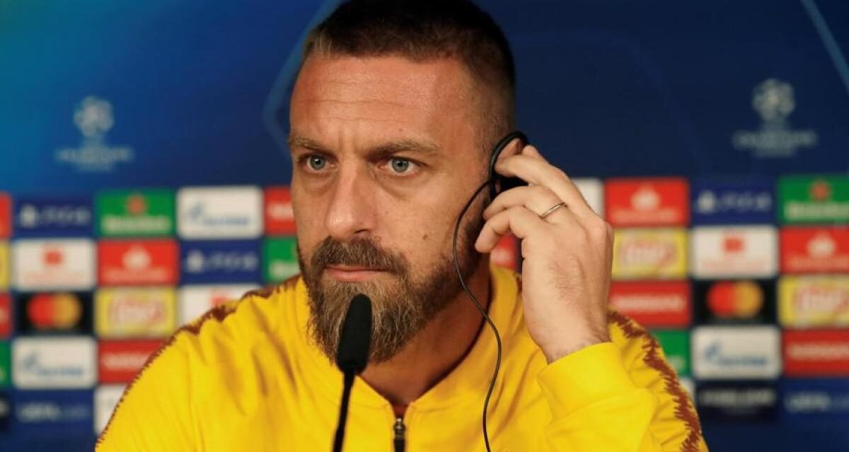 La Roma destituye a De Rossi tras cuatro partidos de liga