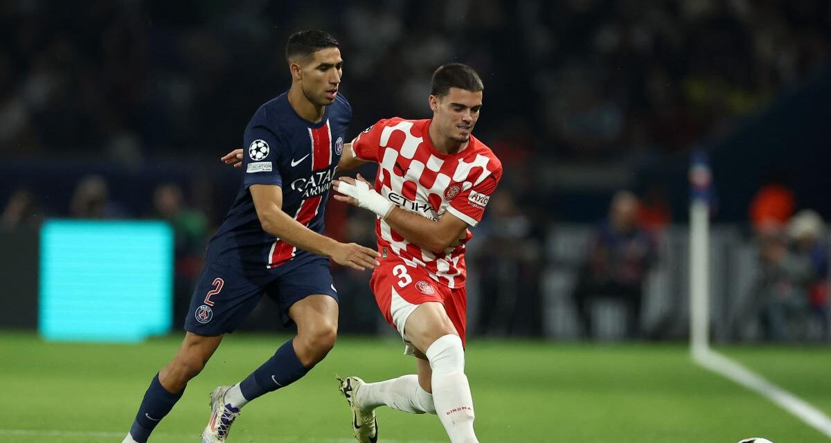 PSG – Girona, en directo: partido de fútbol de F. Grupos – Jornada 1 Champions League