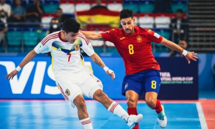 España naufraga ante Venezuela (1-2) y se despide del Mundial