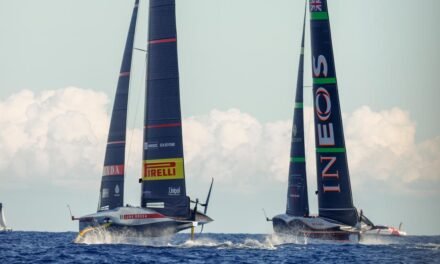 Jornada fallida entre el INEOS y el Luna Rossa en la final de Copa Loius Vuitton, Copa del América