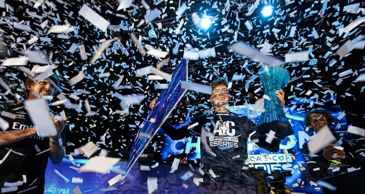 El eSailingCentral se alza con la victoria de la primera temporada de la Copa del América e-Series