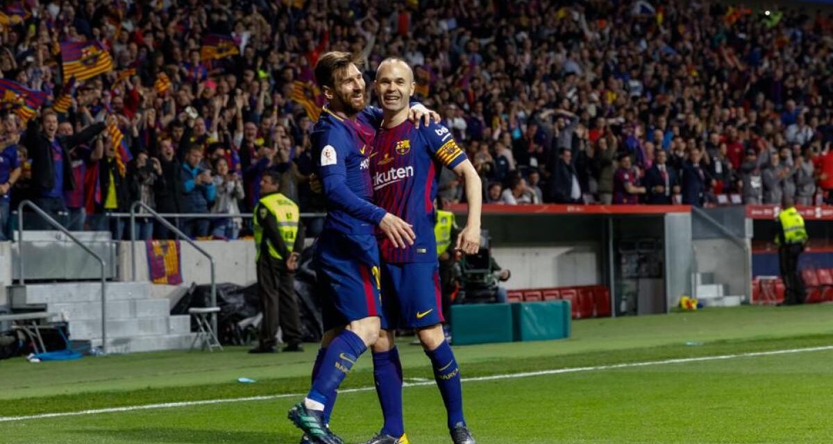 Messi se despide de Iniesta: “La pelota te va a extrañar”