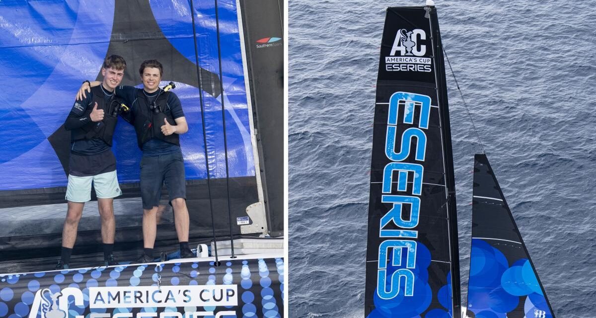 Los campeones de la Copa del América e-Series se enfrentan al NYYC American Magic Women’s Team