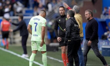 Ferran Torres estará entre 6 y 8 semanas de baja por una lesión muscular