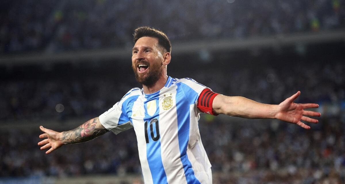 Un Messi superlativo se exhibe con Argentina: hat-trick y dos asistencias