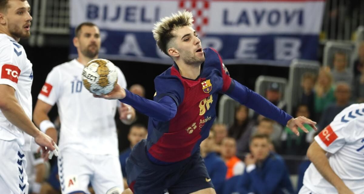 El Barça sabe sufrir para ganar en Zagreb