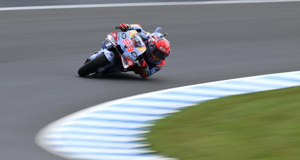 Marc Márquez domina el primer día de Phillip Island, uno de sus circuitos favoritos