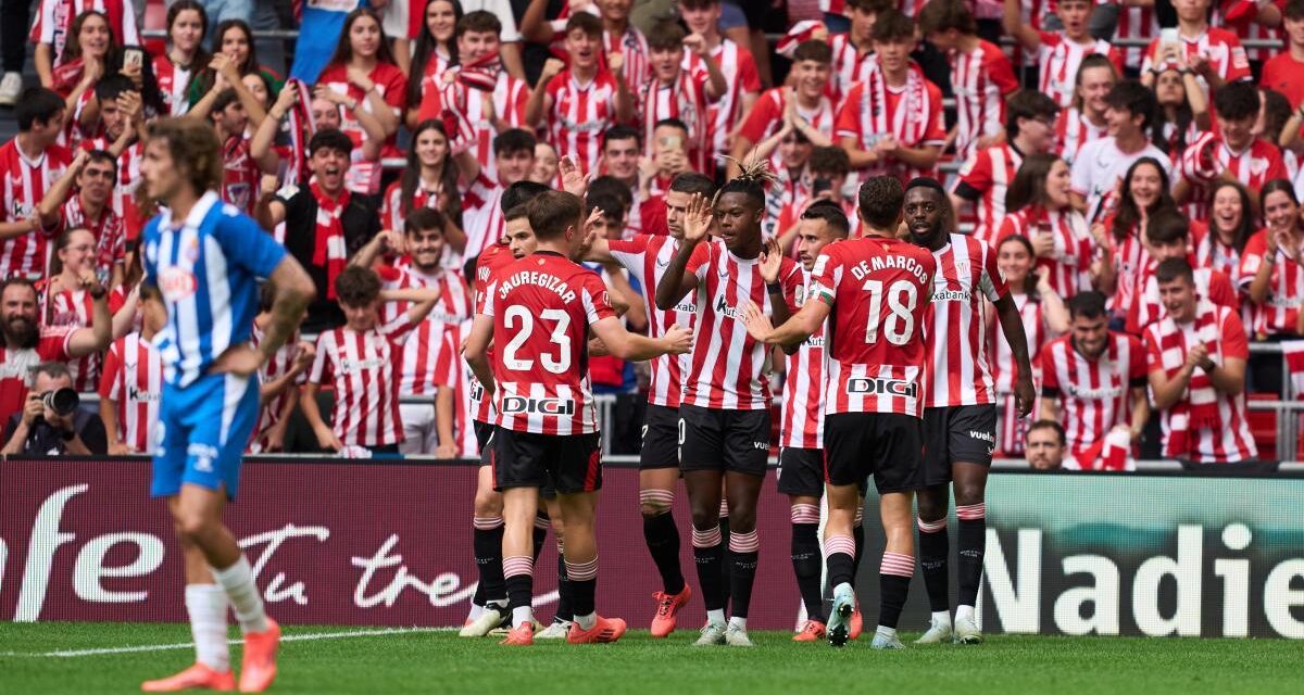 Fundido a negro del Espanyol en San Mamés