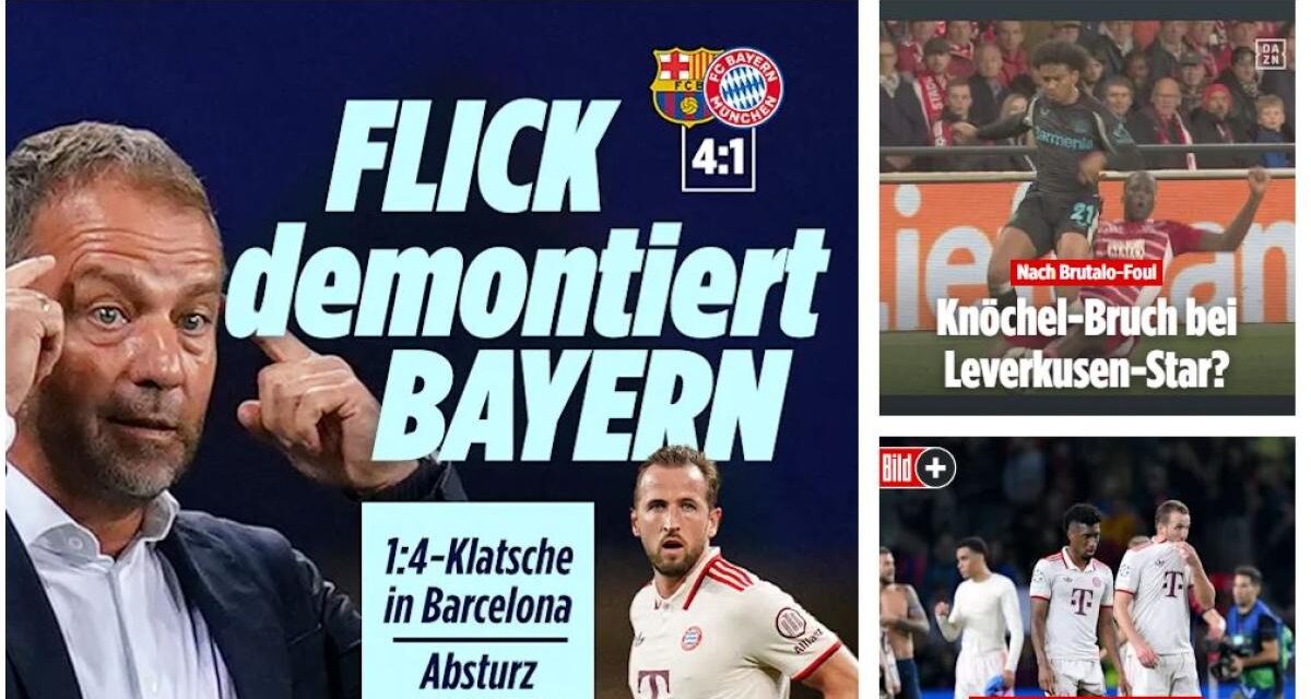 “El ‘Flicki-Flacka’ triunfa, el Barça humilla al Bayern”: La prensa alemana se rinde ante Flick