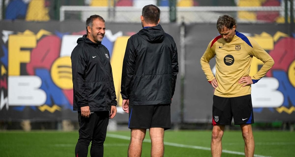 Flick: “Estamos preparados para el clásico, confío en mis jugadores”