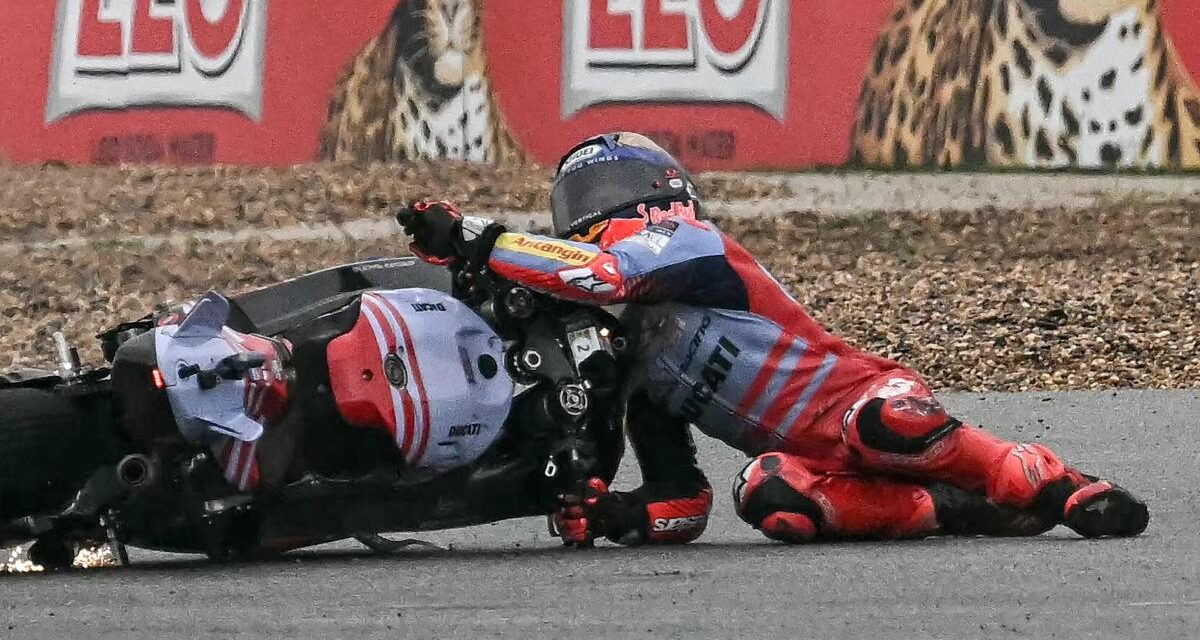 Martín minimiza la victoria de Bagnaia con la caída de Marc Márquez