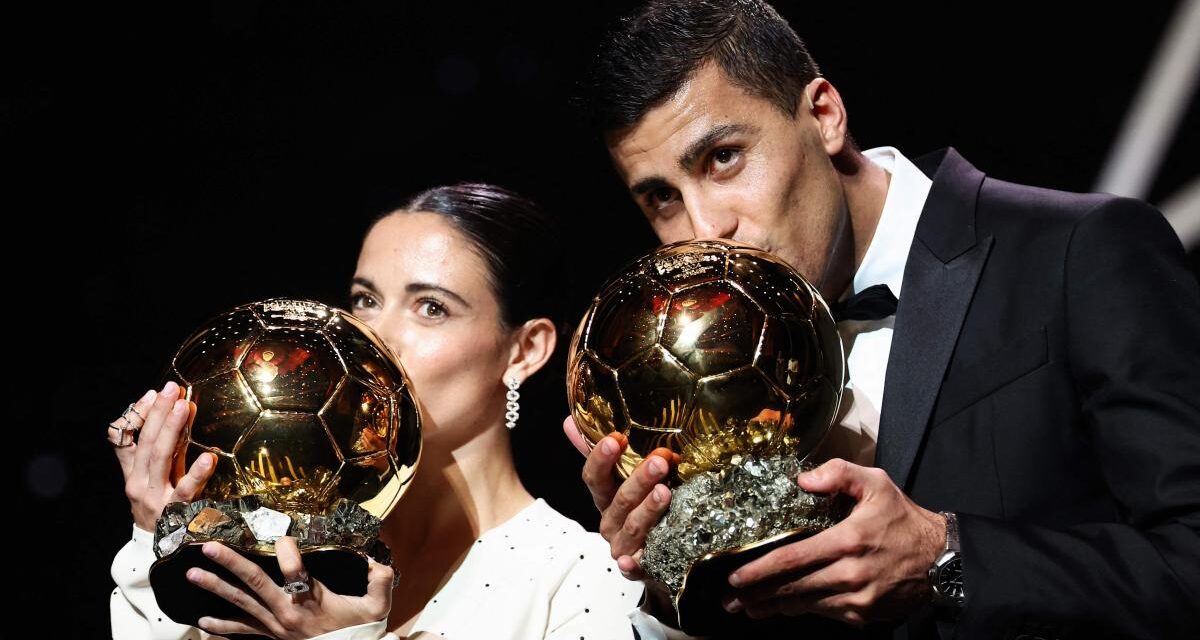 La gala del Balón de Oro 2024, hoy en directo | Aitana Bonmatí y Rodri se llevan el premio