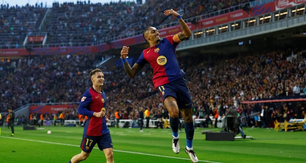 Las notas del Barça en el derbi