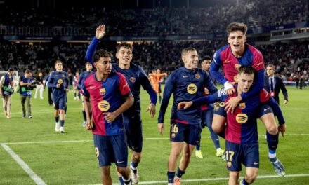 La gran goleada de la Masia