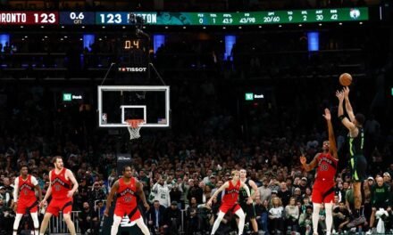 Noche de emociones fuertes en la NBA: la racha de los Lakers y el triplazo de los Celtics