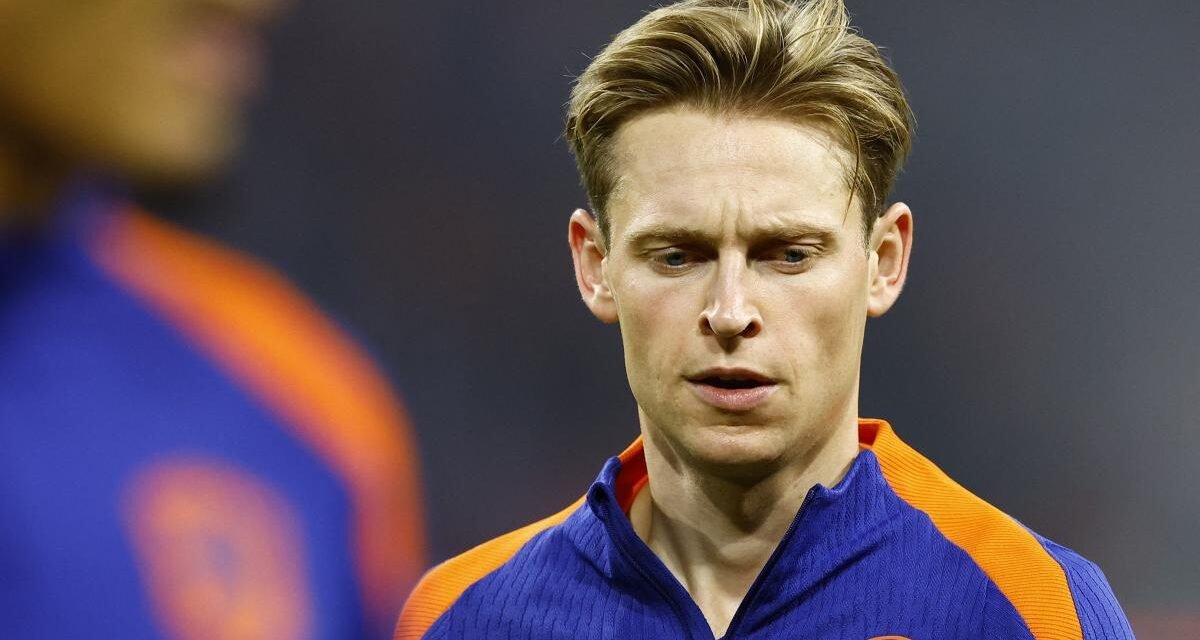 La inseguridad de De Jong tras la larga lesión