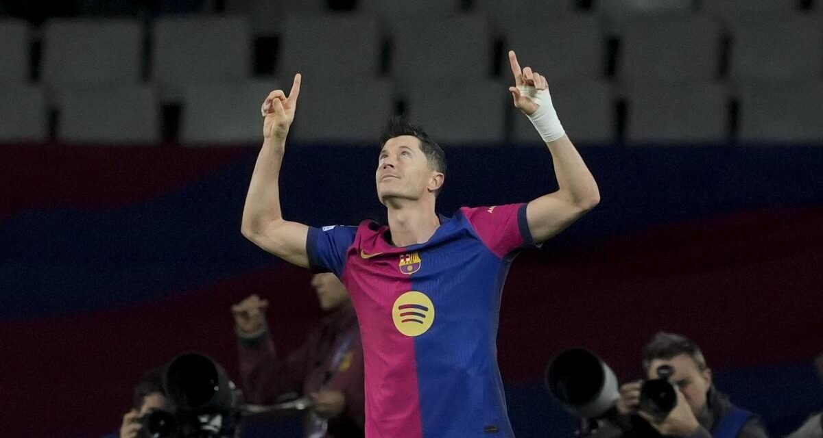 Lewandowski y las 101 alegrías