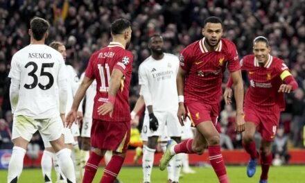 El Madrid no puede ante un Liverpool muy superior