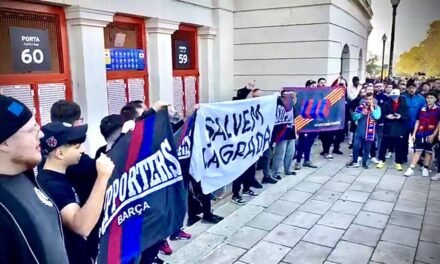 La grada de animación anuncia medidas contra el Barça