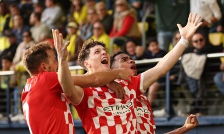 Krejci da un punto de fe al Girona en el minuto 97