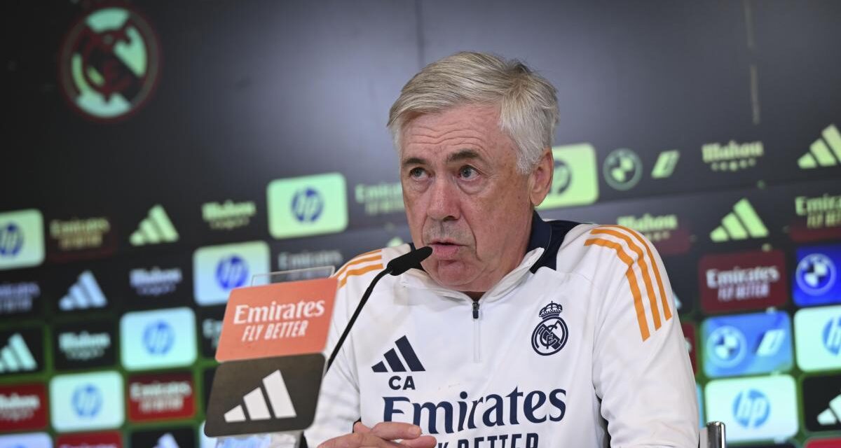 Ancelotti: “Me están dando demasiados palos, puede que estén cansados de mí”