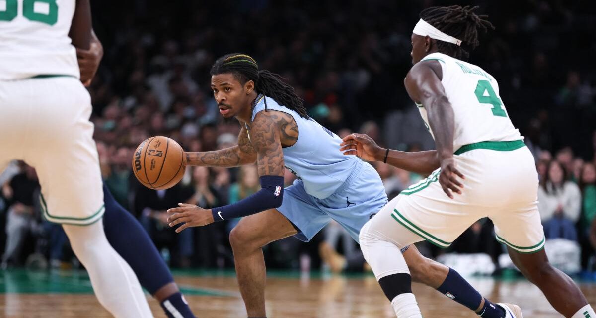 Los Grizzlies sorprenden y se imponen a los Celtics con un Ja Morant estelar