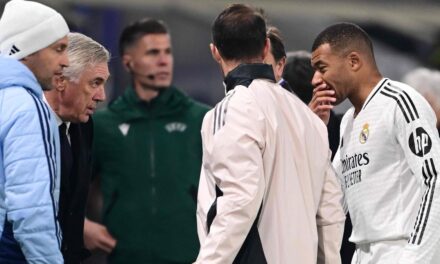 Ancelotti quita hierro a la lesión de Mbappé: “Es una sobrecarga en el isquio, una molestia”