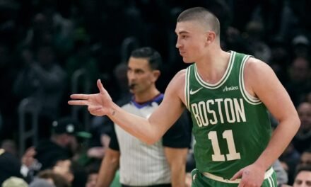 Los Celtics apisonan a los Pistons para sumar su vigésima victoria esta temporada