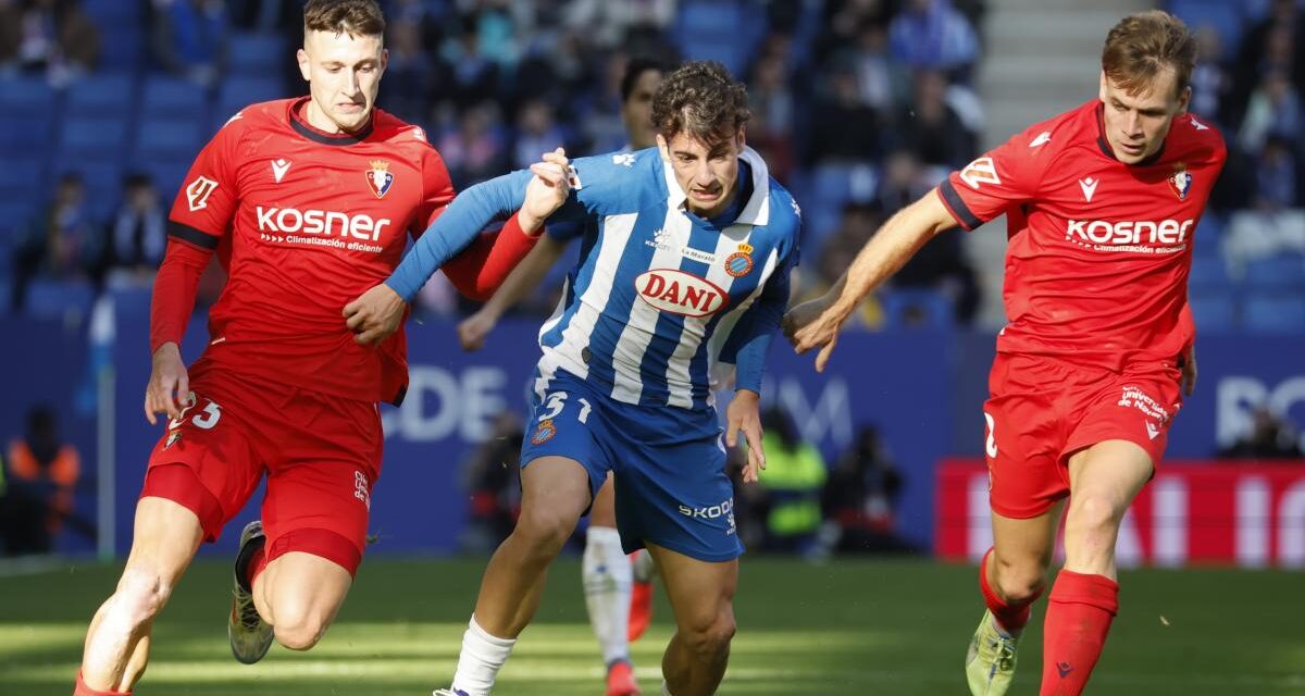 El Espanyol no encuentra el camino ante Osasuna