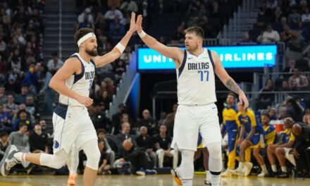 Doncic decanta el partido con más triples de la historia de la NBA