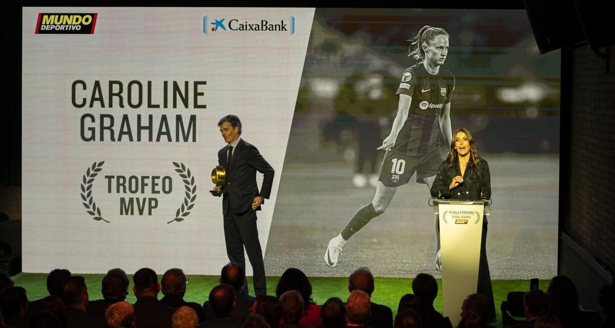 Graham, MVP de la IV Gala Femenina de Fútbol Europeo de Mundo Deportivo