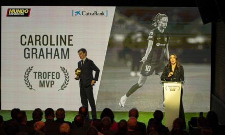 Graham, MVP de la IV Gala Femenina de Fútbol Europeo de Mundo Deportivo