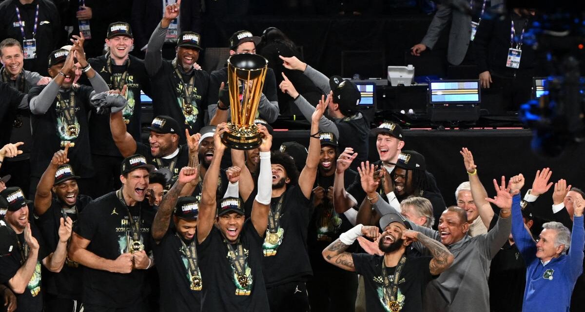 Antetokounmpo lleva a la gloria a los Bucks, que se alzan con la NBA Cup