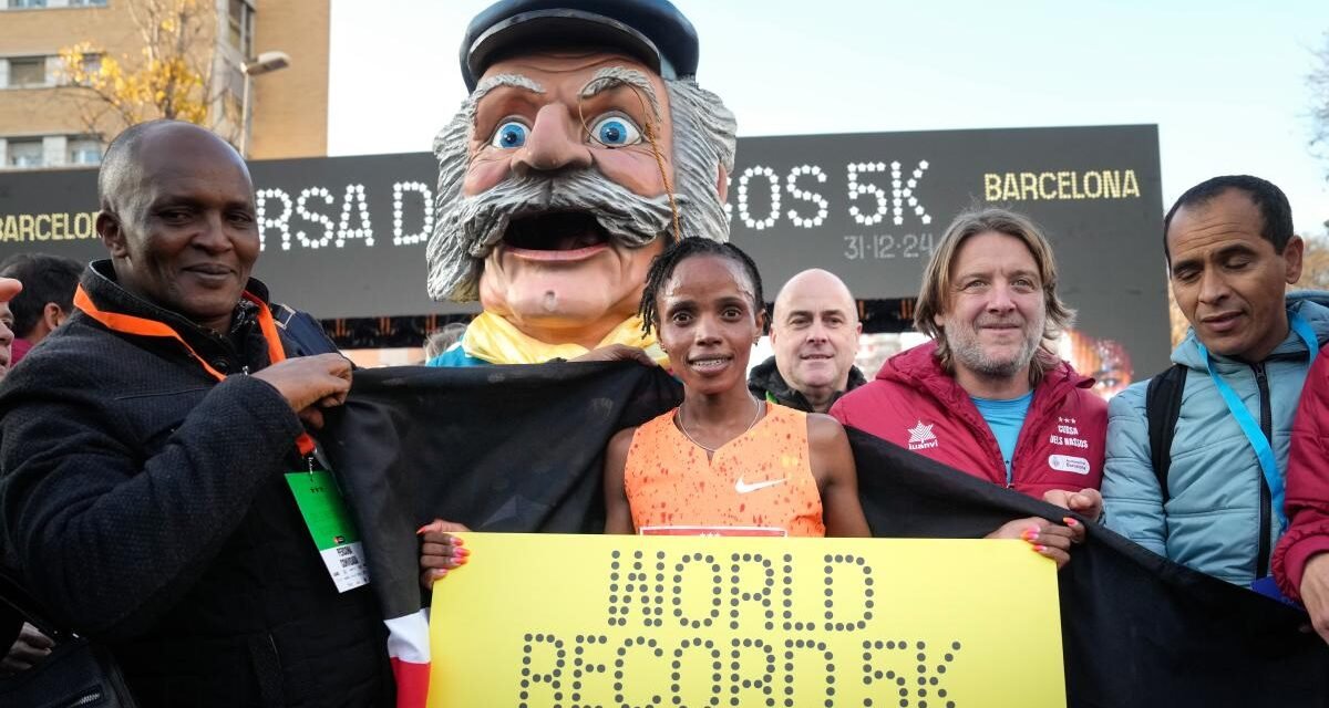 La keniana Beatrice Chebet baja en 19 segundos el récord del mundo en la Cursa dels Nassos