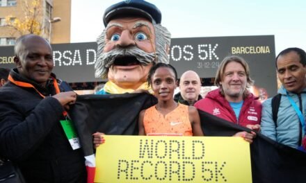 La keniana Beatrice Chebet baja en 19 segundos el récord del mundo en la Cursa dels Nassos