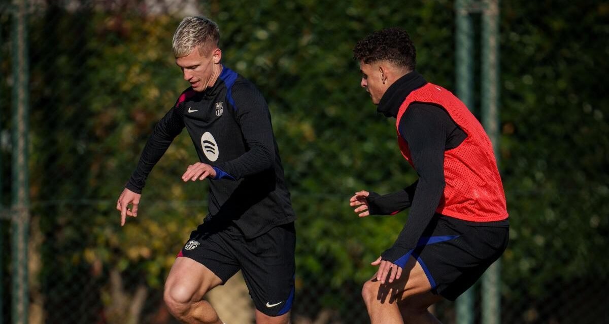Dani Olmo sigue en el alambre
